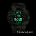 Montre-bracelet camouflage armée militaire masculine SMAEL 8013